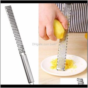 Tools Kitchen, Dining Bar Home & Garden Drop Delivery 2021 Stainless Lemon Cheese Zester Grater Peeler Slicer Kitchen Tool Gadgets Fruit Vege