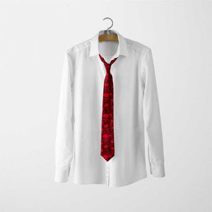 Mode 3d tryckta män slipsar kreativ rolig skalle spaper party bröllop smal polyester 8cm breda slipsartiklar