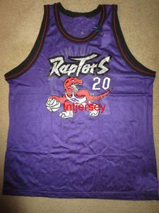 Stitched Damon Stoudamire #20 Champion Jersey NEW Rookie Embroidery Jersey Size XS-6XL Custom Any Name Number Basketball Jerseys