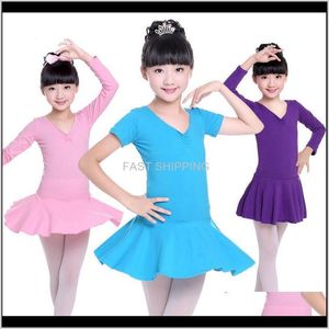 Abbigliamento da palcoscenico Ballerina per bambini Vestito da balletto blu Body Ginnastica Tutu per ragazze Costumi di danza per bambini Abiti da ballo Abbigliamento da ballerino