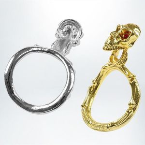 Zinc Alloy Skull Design CockRings Male Penis Ring Metal Scrotal Weight-Bearing Bandage Ring Cock Cage Pendants BDSM Sex Toys Products For Men