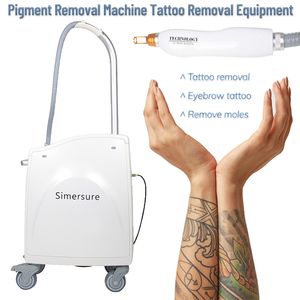 Spa e Salão Use Q Switch Nd Yag Laser Tattoo Remoção Pigmento Remover Equipamento