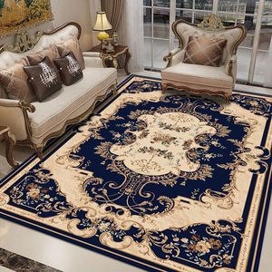 Carpets European Persian Art Area Large Rug For Living Room Non-slip Kitchen Carpet Bedroom Floor Mat Outdoor Parlor Home Decor