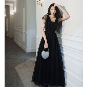 간단한 검은 고딕 웨딩 드레스 가운 2022 V 넥 얇은 얇은 구르 셋 백 페르시 레이스 바닥 길이 컬러 신부 가운 비 흰색 주문