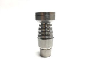 2021 Factory Price T-003 Domeless Titanium Nail Titanium GR2 Nails Joint Both 14mm and 18mm Glass Bong Hookah Smoking Water Pipe Bongs