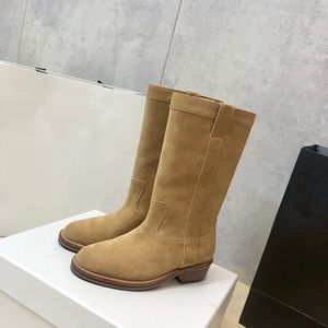 Yüksek Kaliteli Uzun Kadın Botları Doğal Deri 3COW Her Sığır Botları Dimi Chelsea Botları Cyberstar Moda Sıkı Boot Resim Renk