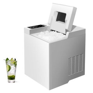 Mini Automatic Electric Ice Machine Portable Bullet Round Ice Maker Small Bar Cafe 220V
