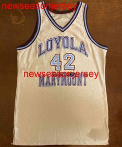 Champion 1990-1991 Loyola Marymount Ross Richardson Basketballtrikot Herren Damen Jugend genähte benutzerdefinierte Nummernnamen-Trikots XS-6XL