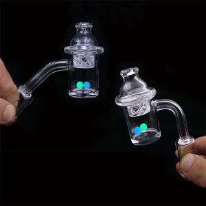 25mmXL Quartz Banger Nail Smoking pipes 10mm 14mm 18mm Male Female 45 90 Bangers Nails with Spinning Carb Cap and Terp Pearl 45 90 degrees