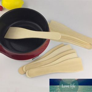 6st non-stick trä spatel liten trä turner matlagning skovel köksredskap