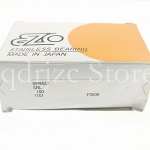 (10 adet) EZO paslanmaz çelik Fransız inç rulman ile SFR4ZZ DDRF4ZZ SR4FCHH RKF8020X Japonya kökenli 6.35x15.875x4.978mm