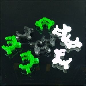 Other Smoking Accessories Down Stem Clip 18mm 14mm plastic keck used for glass joints bong different color water pipe