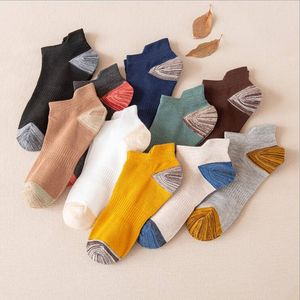 Spring and summer parallel line corset Men's Socks LNW100 nice Foot guard Color fight sock sockings
