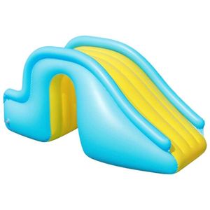 Wholesale pool waterslide for sale - Group buy Pool Accessories Inflatable Water Slide Wider Steps Swimming Supplies Gun Bouncer Castle Waterslides Kids Summer Play Toys