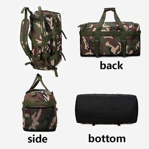 Camo Gym Sports Bag Men Waterproof Fitness Training Backpacks Multifunctional Travel Luggage Outdoor Sporting Tote For Male Y0721