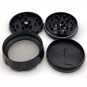 Stopu cynku Tabacco Grinder Narzędzia do palenia 4 Warstwy 43 / 63mm Metal Suche Zioła Spice Crusher OEM Logo