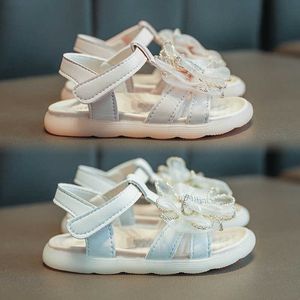 21-30 Spring Summer Children Shoes For Girl Boy Casual Fashion Gladiator Active Kid Baby Toddler Leather Sandles 210615