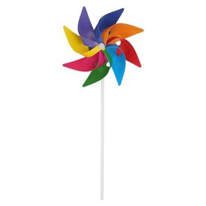 Garden Yard Party Camping Windmill Wind Spinner Ornament Decoration Kids Toy New Q0811