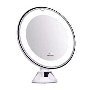 New My Flexible Desktop Mirror Makeup Light Ventosa a 360 gradi Lente d'ingrandimento regolabile