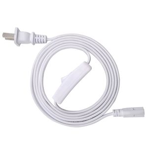 Switches De Plug. venda por atacado-Interruptor do cabo de extensão do T8 fio do tubo do diodo emissor de luz T5 conector de fio de ft ft ft ft para a luz da loja cabo de alimentação com plug dos EUA