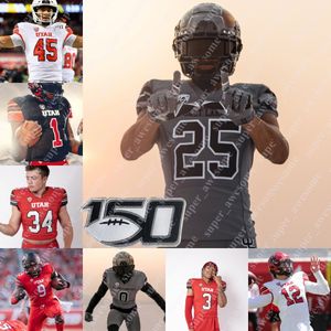 NCAA Utah Utes Football Jersey Cameron Rising Tavion Thomas Dalton Kincaid Devaughn Vele R.J. Hubert Brant Kuithe Cole Bishop Karene Reid Clark Phillips Micheah Bernard