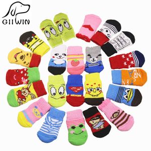 Hundesocken, Kleidung, Haustierschuhe, Socken für große, alle Jahreszeiten, Weihnachtssocken, kleine Welpenhunde