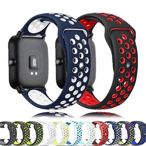 20mm 22mm Sport Straps Colorful Silicone Strap Watchband Bracelet for Huawei Watch Galaxy Gear S3 Moto