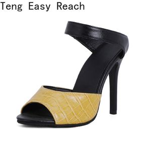 Wholesale narrow prom shoes resale online - 2021Summer Women Slippers Fashion Narrow Band Sexy Open Toe Sandal Shoes Ladies Thin High Heel Beach Slides Party Prom Sandals