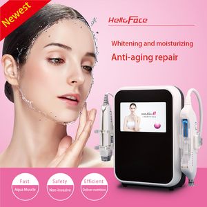 Newest Needle Free Mesotherapy Gun Mesogun Therapy Skin Rejuvenation Wrinkle Removal Bionic Clip No-Needle Beauty Facial Machine