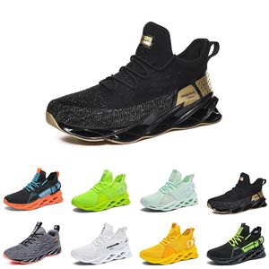 Män Kvinnor Running Skor Triple Black Gul Red Lemen Green Cool Grey Mens Trainer Sport Sneakers Sjuttiofem