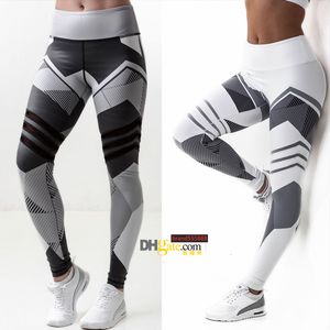 Legging da donna Abbigliamento da yoga Fitness Vita alta Pantaloni elastici da donna Pantaloni da corsa ad asciugatura rapida in nylon levigato su entrambi i lati Allenamento aderente