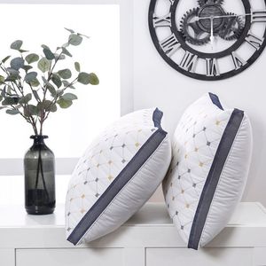 (Only 1 Pcs Pillow) Household Pillow Washable Adult Neck Pillow Student Dormitory Male and Female Hotel Single Pillow Set F8092 210420