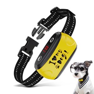 Pies Dog Training Brak szczekania Elektroniczny Collar Shock Collar Battery Automatyczne Naprawiono Anti Barking Urządzenie