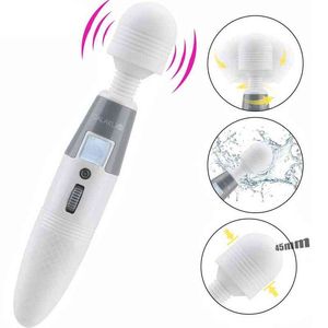 Vibratori NXY Giappone Giocattoli sessuali femminili Grande bacchetta magica Vibratore g Spot per donne Stimolatore clitoride Donna Masturbazione Massaggiatore Ricarica USB 0105