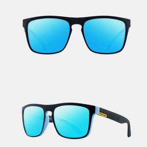 Homens Quadro Quadrado Completo HD Proteção UV Polarizada Óculos de sol ao ar livre Sunshade