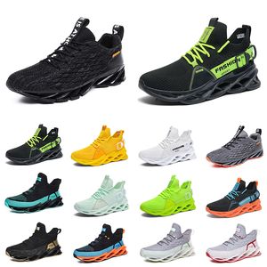 men running shoes breathable trainers wolf grey Tour yellow teal triple black white green mens outdoor sports sneakers Hiking thirty four