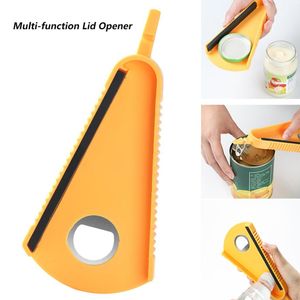 3 in 1JAR-Öffnungen Anti-Hand-Schiebe-Schnellflaschenöffner Multifunktionale Coveröffner Küche Gadgets