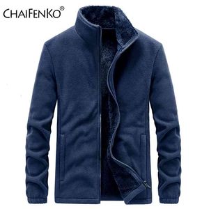 Chaifenko inverno jaqueta de lã parka casaco homens primavera Bomber casual Outwear Militares grosso quente tático exército 210811
