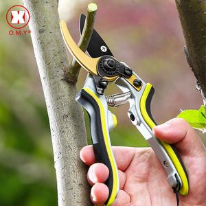 35mmの果実の木の花の枝とはさみのハンドツール210719の枝を切ることができるOMYガーデニング剪定鋏
