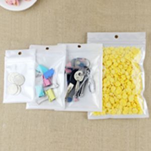 Zip Lock Pakiety detaliczne Biżuteria USB Torba PVC Clear White Pearl Plastic Bag Opp Pakowanie 10 * 18 cm 6 * 10 cm 7.5 * 12 cm 16x24cm 18x26cm 12 * 20 cm HH0062SY