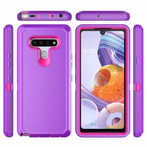 Cases For LG Stylo 7 6 5 4 3 5G 4G Aristo6 Harmony4 Defender Heavy Duty Protective Phone Cover Build In Screen Protector