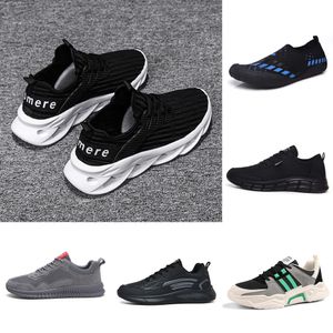 SLKK Mens Running Skor Plattform Män För Trainers Vit Toy Triple Black Cool Grå Utomhus Sport Sneakers Storlek 39-44