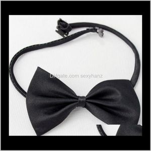 Drop Delivery 2021 Pet Dog Bow Small For Dress Suit Bib With Tie Cat Ties Fashion Accessories Vfs4X