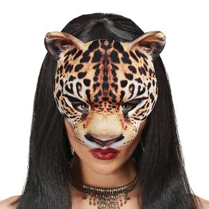 Halloween Pasqua Mardi Gras Costume Costume Masks Leapord Cosplay Mask Eva Masquerade Props per le donne Masque ED16A039