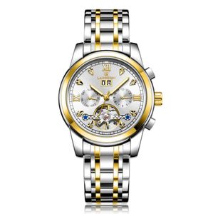 Orologio da sub di moda di lusso da uomo 30ATM orologio da polso impermeabile con data orologi sportivi da uomo LAOGESHI orologio da polso meccanico Relogio Masculino