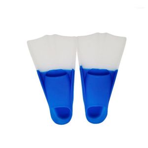 Wholesale training fins resale online - Pool Accessories Swimming Fippers Silicone Floating Training Flippers Adults Kids Travel Fins For Diving Snorkeling Watersports Tool