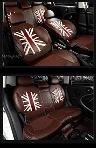 Wholesale union jack cover for sale - Group buy Seat Cushions PVC Material Union Jack Style Front Rear Cover For Mini Cooper F56 F55 F54 F60 R60 Made To Order