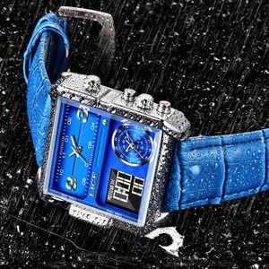 2021 Lige Sports Watches Mens Top Marca de Luxo Impermeável Relógio de Relógio de Relógio Homens Quartzo Analógico Militar Digital Relógio Relogio Masculino Q0524