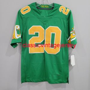 Cucito Uomo Donna Gioventù OREGON DUCKS PUDDLES 1994 The Pick KENNY WHEATON 20 Jersey Ricamo Personalizzato XS-5XL 6XL