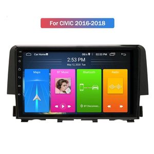 Especialista fabricantes Android 10 Carro DVD player para Honda Civic 2016-2018 2 DIN HEAD UNIT com GPS